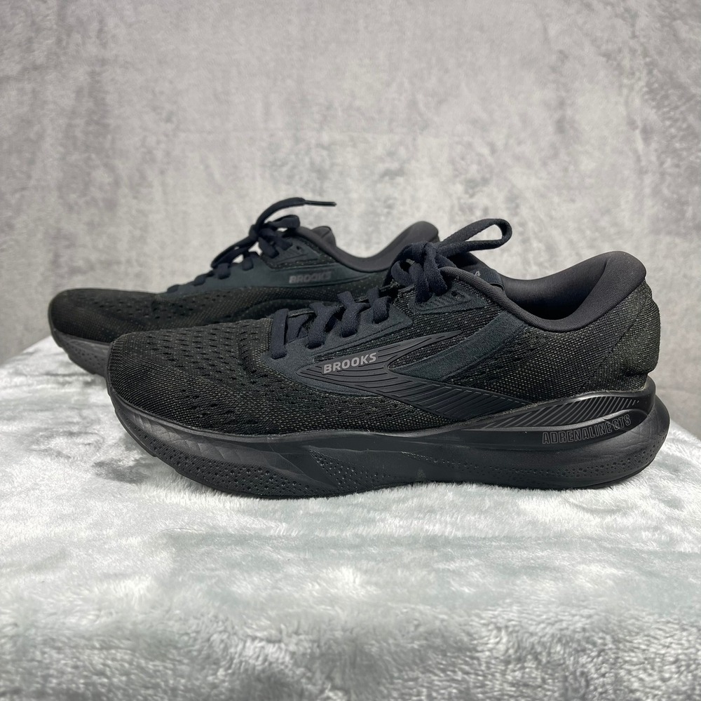 Brooks Adrenaline GTS 24 Running Shoes Women 8.5 Black Stability Athletic